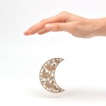 EtnoDesign dekoracija/magnetas Čiulbantis mėnulaitis
