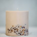Sojų vaško žvakė Liepžiedžių&Medaus kvapo XL