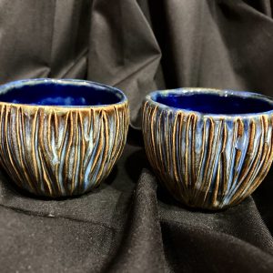 Indeliai keramika glazūruotas indelis