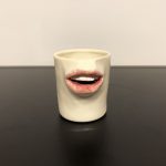 Ceramic Heart espresso puodelis su lūpomis