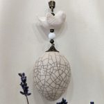 Stela Ceramics pakabinamas kiaušinis marmurinis